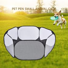 Pet Fence Indoor Outdoor Game Safe Guard Playpen Portable Foldable Small Medium Animal Cage for Cat Hamster Decoration