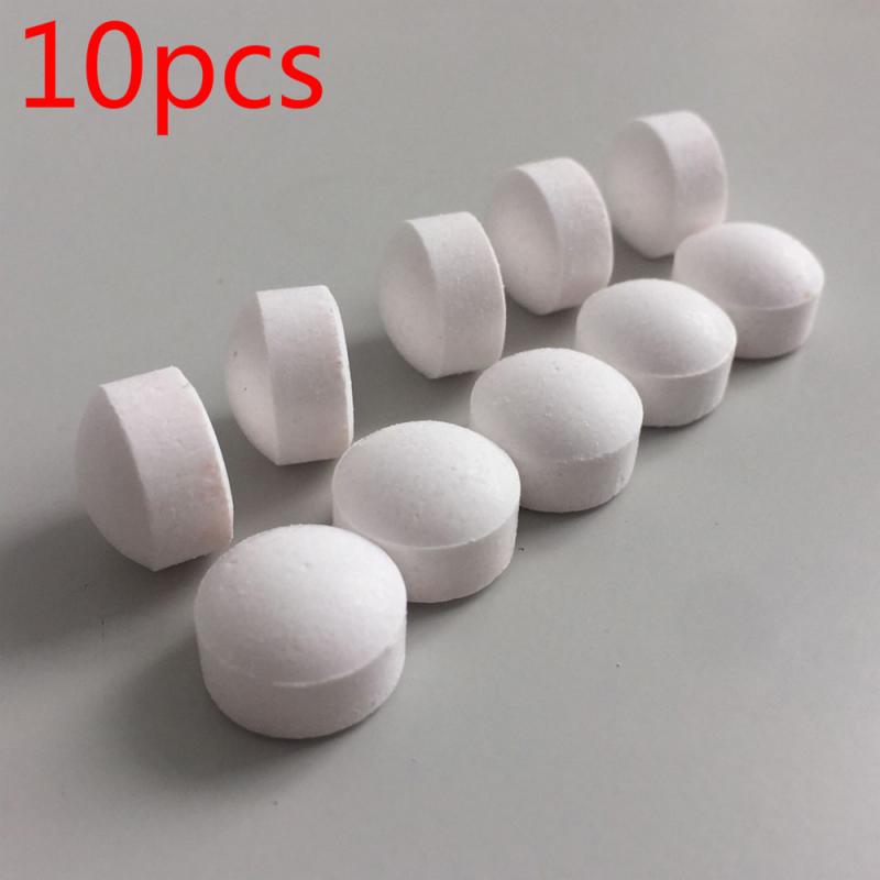 10pcs Espresso Coffee Machine Cleaning Tablet Effervescent Tablet Descaling Agent Pipe Cleaning Dirt Stains Kitchen Accessories