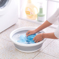 Large Size Portable Plastic Basin For Wash Car Clothes Vegetable Washing Folding Basins Home Kitchen Traveling Cleaning Tools