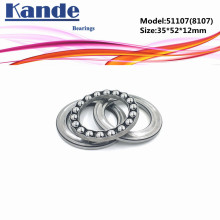 Kande 51107 8107 2pcs 35x52x12 ABEC-1 bearing Flat Thrust Ball Bearing Axial thrust bearing 8107