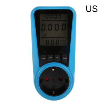 Plug Digital Voltage Wattmeter Power Consumption Watt Energy Meter AC Electricity Analyzer Monitor Socket