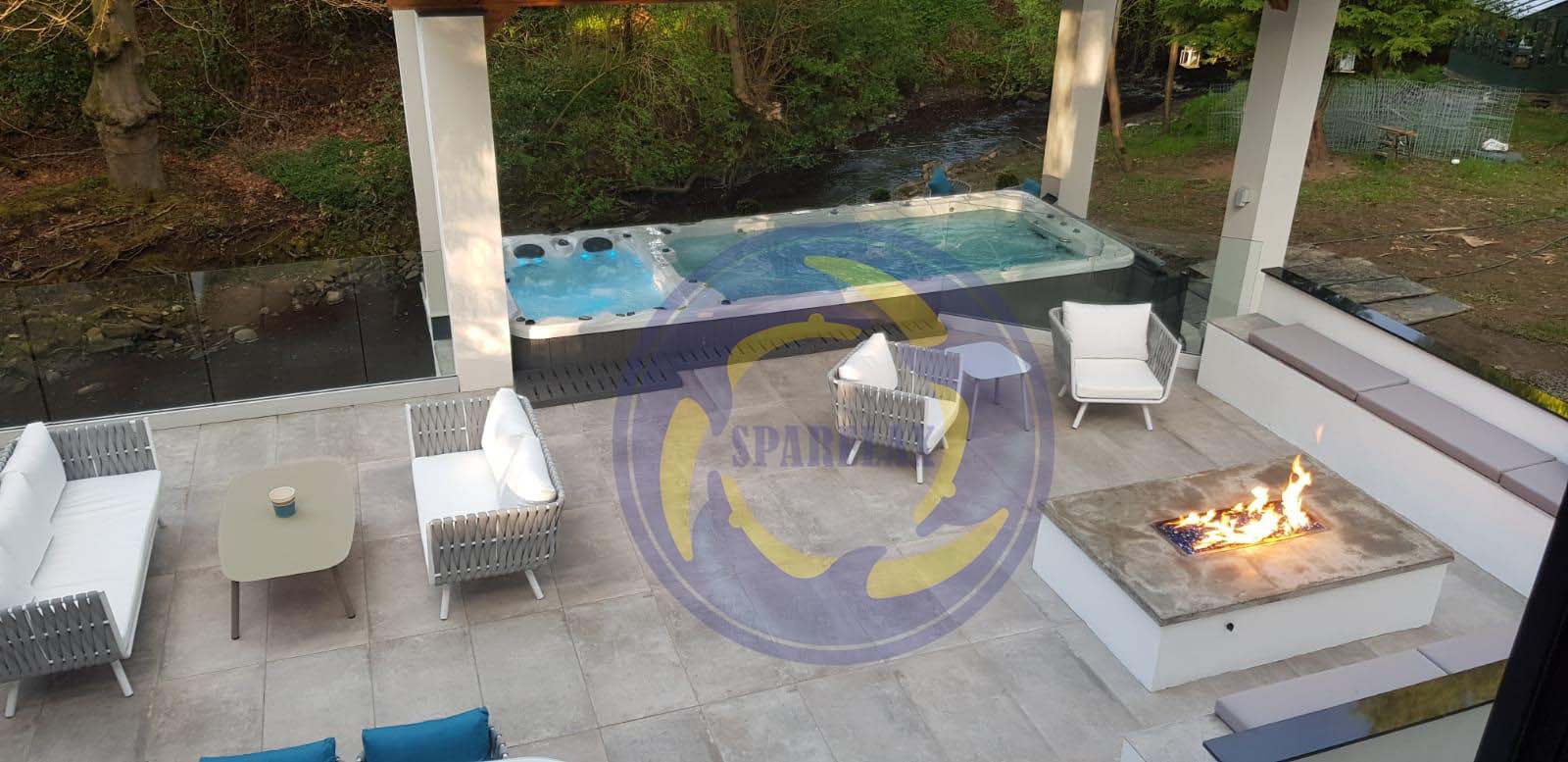 endless swim spa
