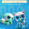 2021 Electronic toys robot toy intelligent UInteractive Smart Puppy Robotic Dog LED Eyes Sound Recording Sing Sleep Cute lovely