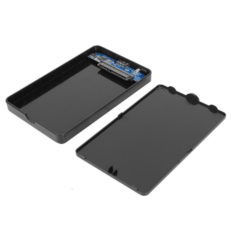 VKTECH 2.5 inch USB 3.0 Micro-B to SATA External 6-Gbps SSD Hard Drive Enclosure External Hard Drive Disk HDD Enclosure Caces