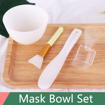 5Pcs/Set DIY Facial Mask Bowl Set Women Cosmetic Makeup Tool With Brush Spatula Stick Measuring Spoon Kit Beauty Skin Care Tool