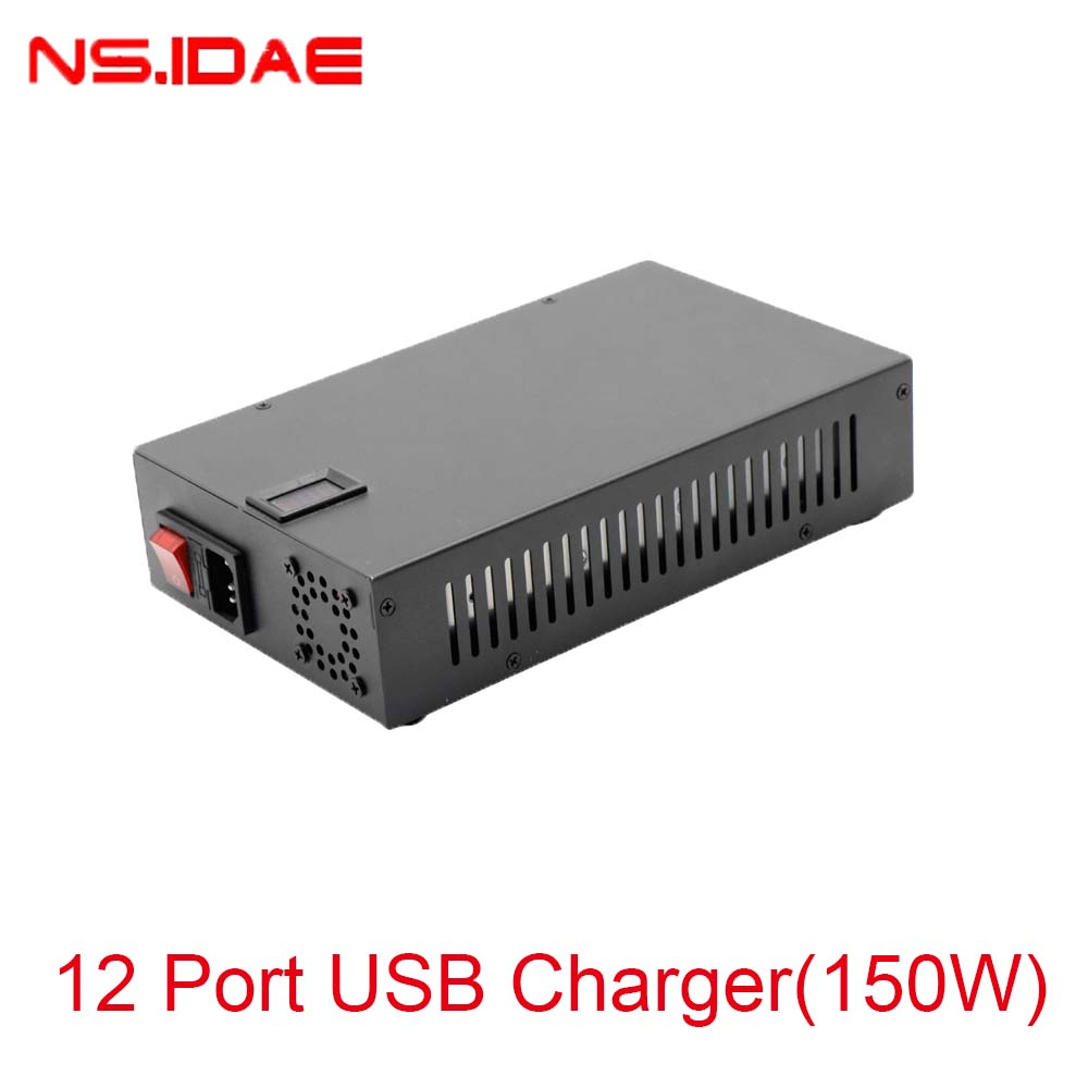 12 port charger 150W