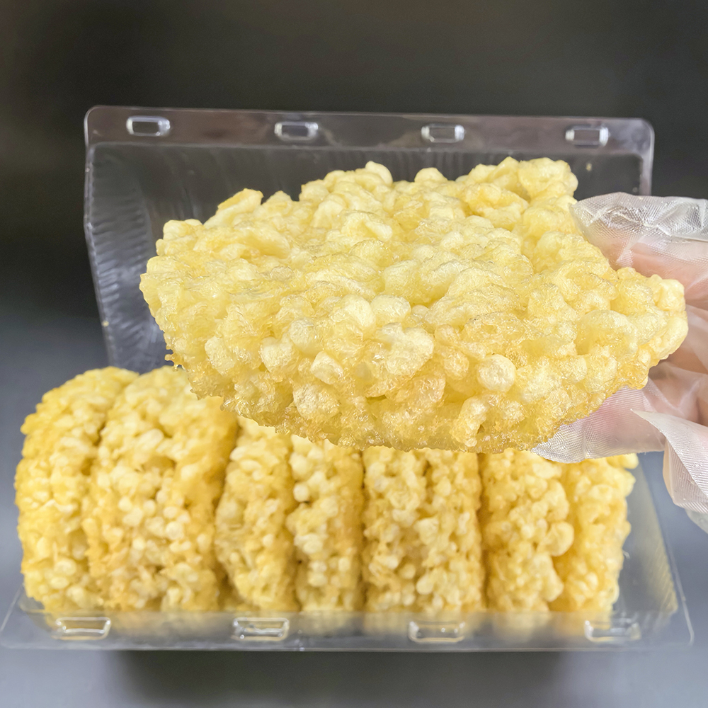 1 plastic bucket, 10 pieces, hand-held gold fried eggs