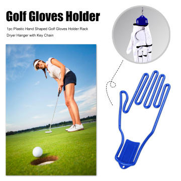 Plastic Hand Shaped Golf Gloves Holder Dryer Hanger Stretcher Keeper Gear Rack for Outdoor Exercise Sport Ornaments