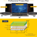 23 inch (509mm*286mm) Privacy Filter Anti-Glare LCD Screen Protective film For 16:9 Widescreen Computer Notebook PC Monitors