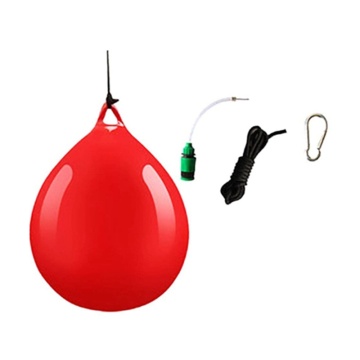 2Pcs Water Heavy Bag with Water Injector Hook Sling Heavy Bag Water Punching Bag for Household Hanging Boxing