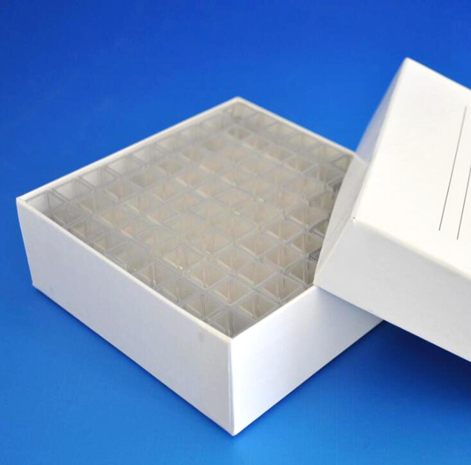 Box 81pcs 4.5ml Square Plastic Test Tubes vials container craft cuvette Lab Kit Tools