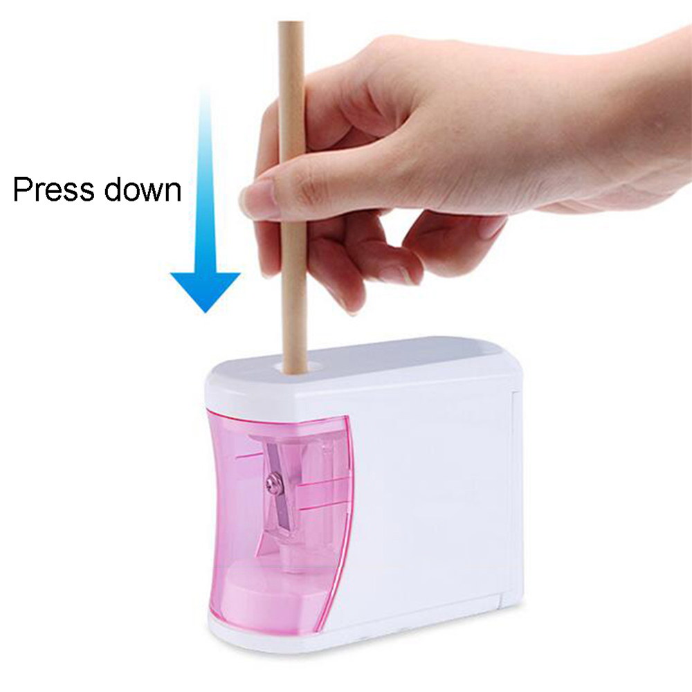 Electric Battery Operated Pencil Sharpener For School Office Classroom Artist Students Supplies Portable
