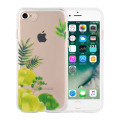 Transparent TPU Case for iPhone7 with Plants