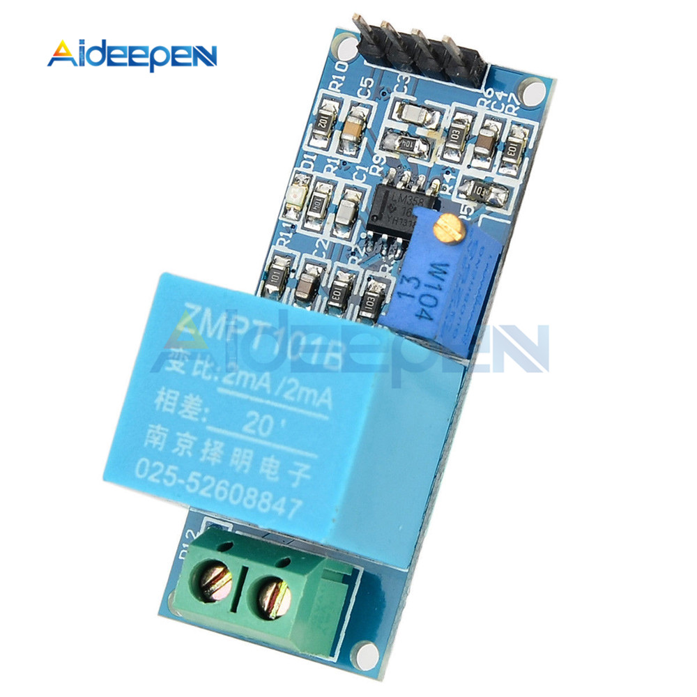 NEW Active Single Phase Voltage Transformer Module Board AC Active Output Voltage Sensor Module for Arduino Mega ZMPT101B 2mA