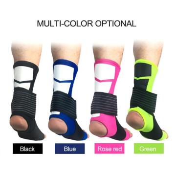 1PCS 3D Weaving Elastic Nylon Strap Ankle Support Brace Badminton Basketball Football Taekwondo Fitness Heel Protector #SD
