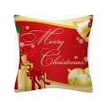 Christmas Pillow Case Glitter Polyester Sofa Throw Pillow Cover Home Decor Cojines Pillowcases Cushion Cover Funda Cojin #jink