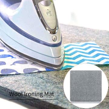 Dropship 3 Size Wool Ironing Felt Pad Mat High Temperature Resistance Insulation Ironing Board Protector Cloth Against Pressing