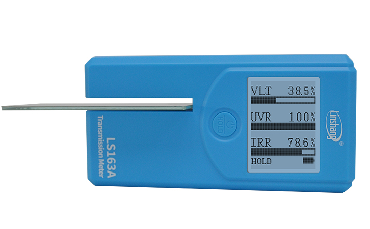 LS163A Solar Film Transmission Meter Tint Meter for UV Infrared And VL Transmittance Automobile Windshield & Stick-Film Glass