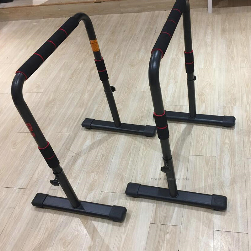 80-100CM Adjustable multi-function Pull Up/Chin Up Bar, Parallel Bars Stabilizer Dip Stands Home Push Up Stand Workout Dip Bar