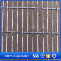 Flat Top Crimped Galvanized Wire Mesh