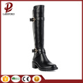 rubber sole leather material high quality boots