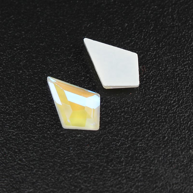 30/100pcs Arrow Mocha Mix Color Glass Rhinestones Flatback 3D Nail Art Decoration DIY Phone Craft Jewelry Stones