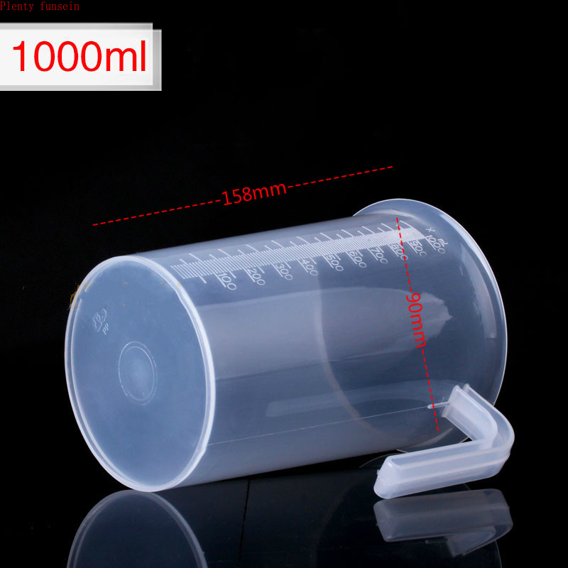 7 new 100/250/500/1000/2000/3500/5000ml thickened plastic measuring scale cup transparent food grade beaker kitchen milk tea