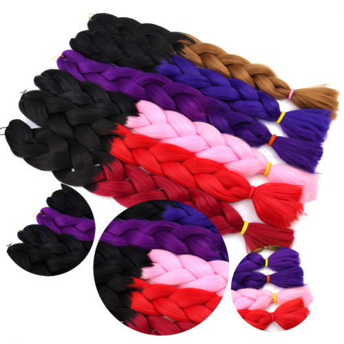 Rainbow Jumbo Hair Braid Hair Weave 30Inch 165G Supplier, Supply Various Rainbow Jumbo Hair Braid Hair Weave 30Inch 165G of High Quality