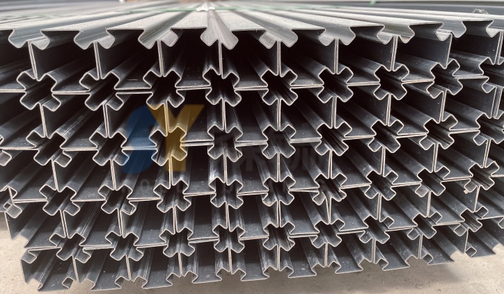 Cruciform square tubular profile