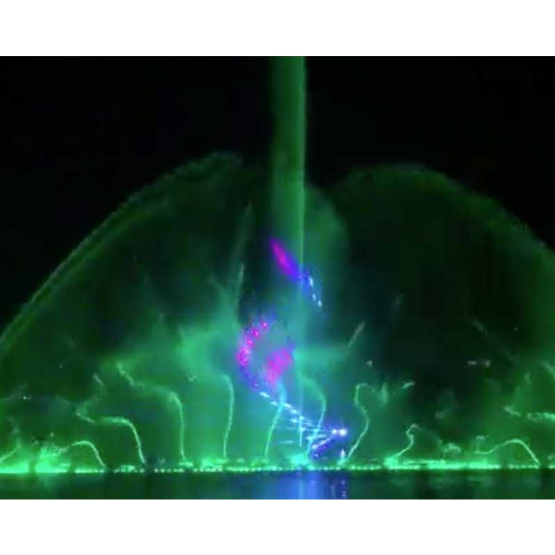 Colorful Music Fountain Jpg