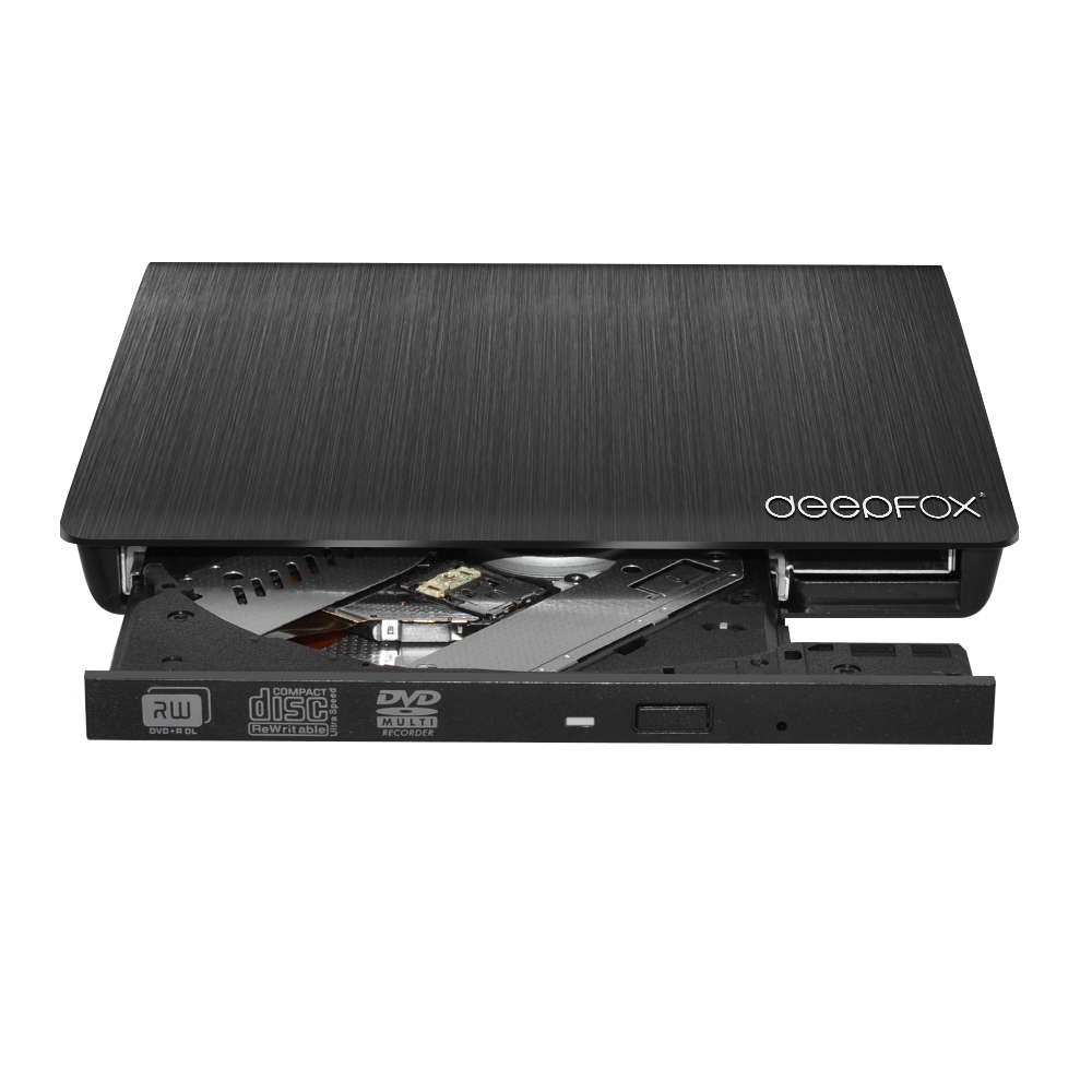 Deepfox USB 3.0 External CD+/-RW DVD +/-RW Optical Drive CD/DVD Player DVD Burner For PC Laptop