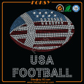 UAS Football Flag wholesale rhinestone applique