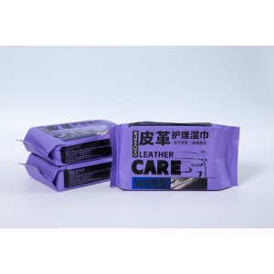 Durable Wet Wipes for Leather Protection