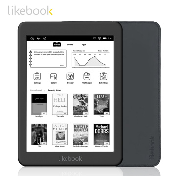 Likebook Mars 7.8 Inch Ebook Reader HD Ereader 300PPI 2G+16G Octa-Core with Carta Touchscreen 3.5mm Interface Support WiFi BT