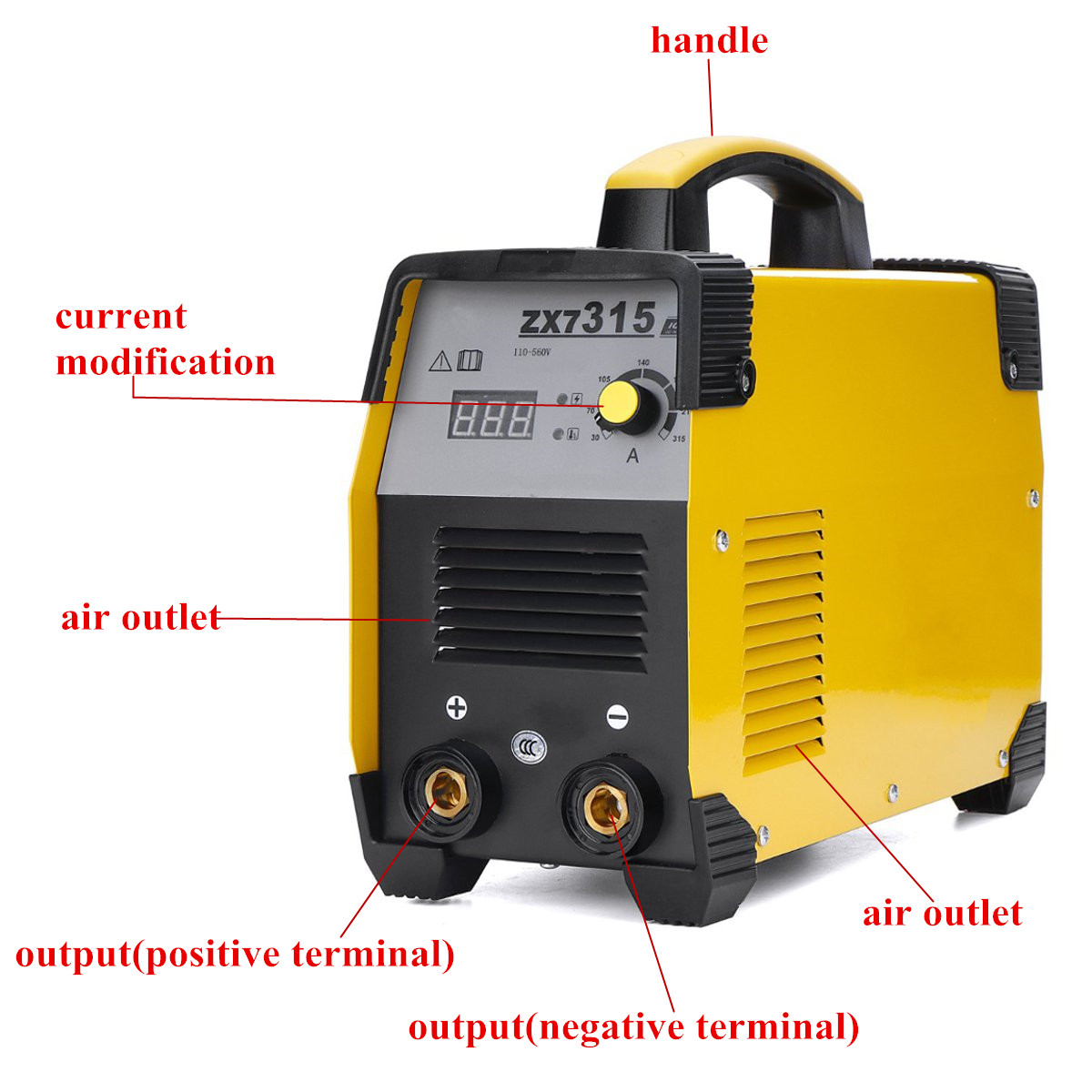 Newest 20-315A Mini Handheld Electric Welding Machine IGBT Inverter Arc Welding High Efficiency Portable Machine Power Tools