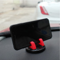 IKSNAIL 360 Degree Car Phone Holder Soft Silicone Anti Slip Mat Mobile Phone Mount Stands Support Car GPS Dashboard Bracket