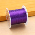 15 colors available 8Yards/roll Crystal line Rubber Nylon Cords/String Chinese Knot Cord DIY Bracelet Jewelry Findings