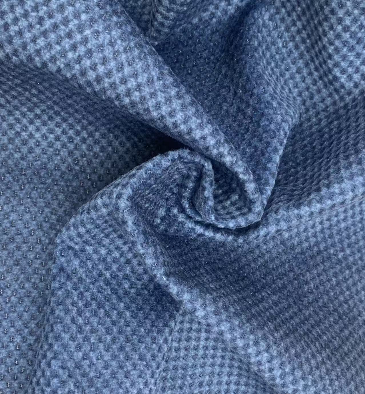 Honeycomb Velvet Fabric Simple Textured Sofa Fabric