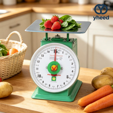 15Kg Mechanical Scale With Stainless Flat Platform