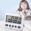 YS-218 Digital Timer 100 Hour Dual Count Down and Up Kitchen Timer LCD Display 27RF