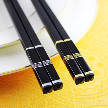 Vacclo 1 Pair Chopsticks Non-Slip Kitchen Long Chopstick For Beef Sushi Food Sticks Hotel Restaurant Stick Reusable Tableware