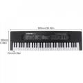 Electronic Keyboard Piano 37/54/61 Keys Digital Music Key Board Microphone Children Gift Musical Enlightenment Electronic Organ