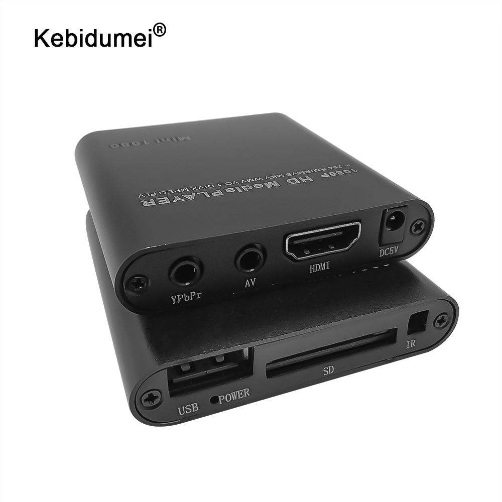 Full HD 1080P HDD Multimedia Player USB External Media Player With SD Media TV Box Support MKV H.264 RMVB WMV HDD Player