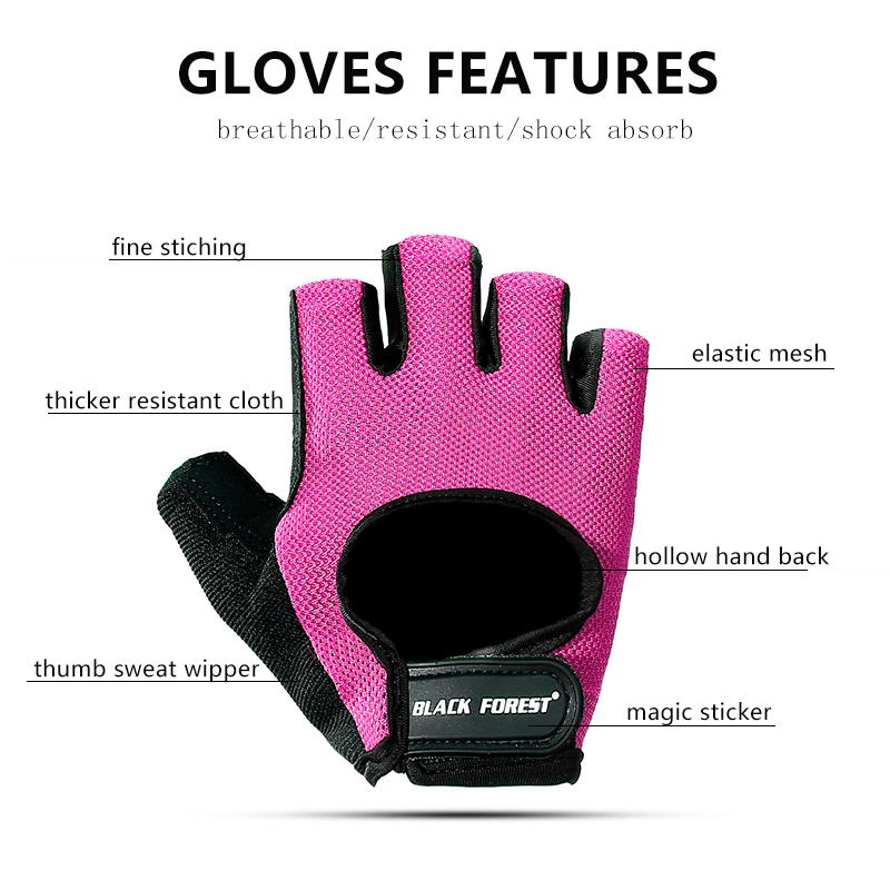 Weight Lifting Gloves Heavyweight Gym Gloves Sports Exercise Body Building Training Sport Fitness Gloves For Fiting Cycling