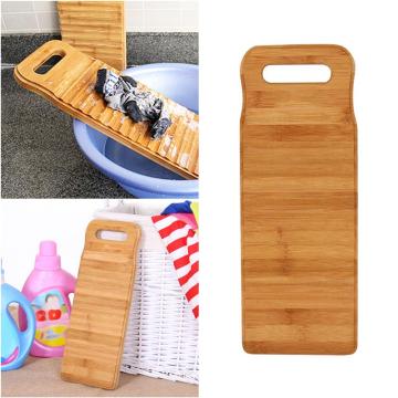 Bamboo Wood Washing Washboard Non-slip Home Washing Scrubbing Board Creative Laundry Board Washboard Hand Wash Board for Home