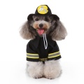Fireman Suit Cosplay Dog Clothes Comfortable Breathable Vest Puppy Soft Coat Accessories Apparel Costumes Pet Clothes for Dogs