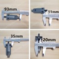 10pcs Heavy Door Closer Damper Kitchen Cabinet Door Drawer Soft Closer Damper Quiet Close Door Silencer Buffers + Screws