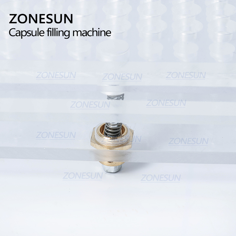 ZONESUN 400 Holes Manual Capsule Filling Machine #0 manual encapsulator capsule filling board