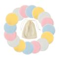 Makeup Remover Pad Cotton bag Reusable Cotton Pads Skin Pads Nursing Care Skin Cleaning Bamboo Fiber Pads B7Q3