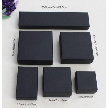 SMJEL Black Earrings Box Pack for the Jewelry Velvet Bag Gift Boxes Packaging the Jewelrys as Gifts to Friend